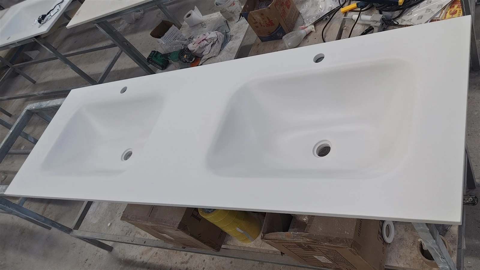 Marble Look Sintered Stone Vanity Basin Marble Look Sintered Stone Vanity Basin