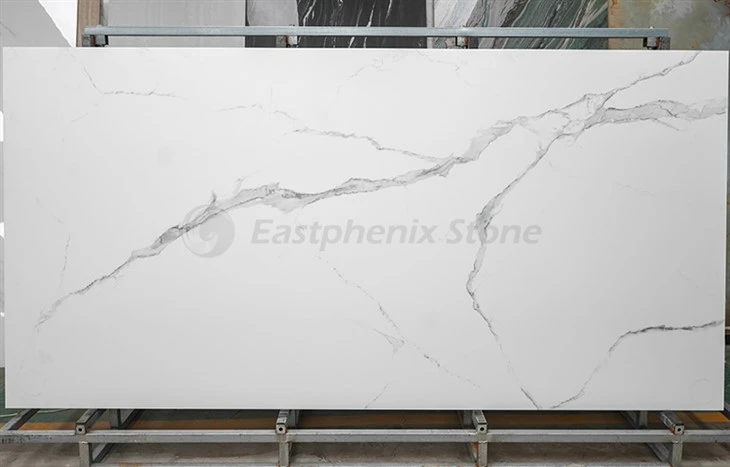 Fishmaw white sintered stone big slabs